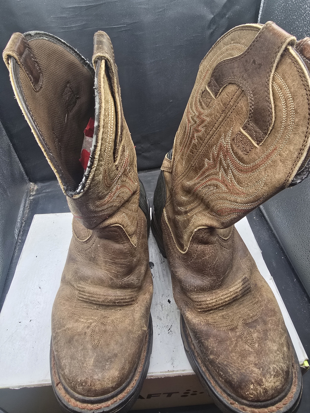 Justin Boots Brown Western Cowboy Boots